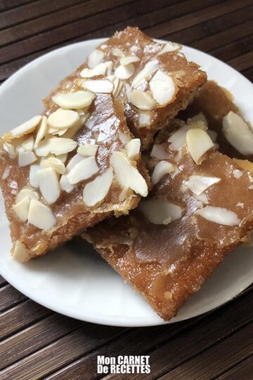 Biscuits caramel au beurre et amandes