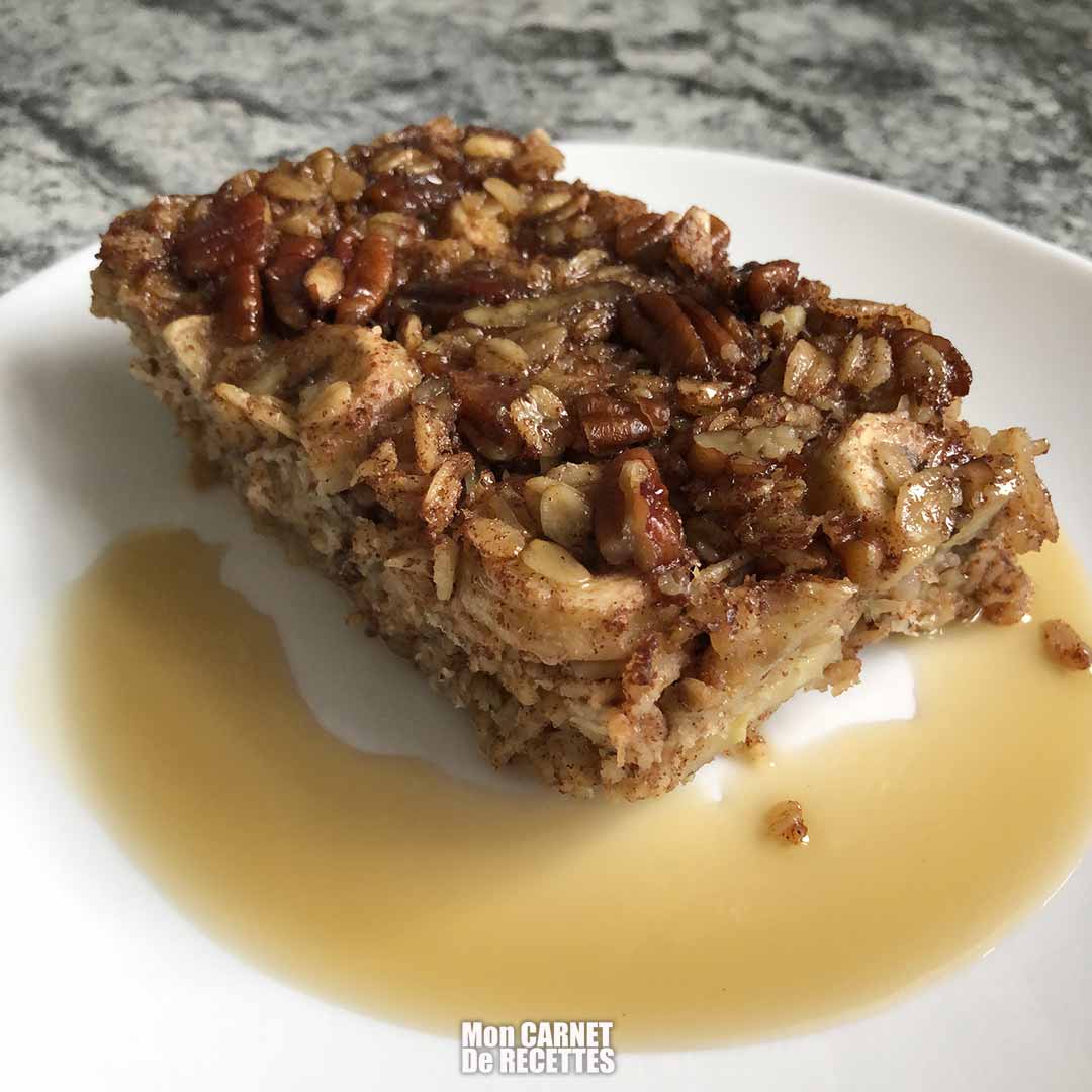 Gruau cuit au four à l’érable
